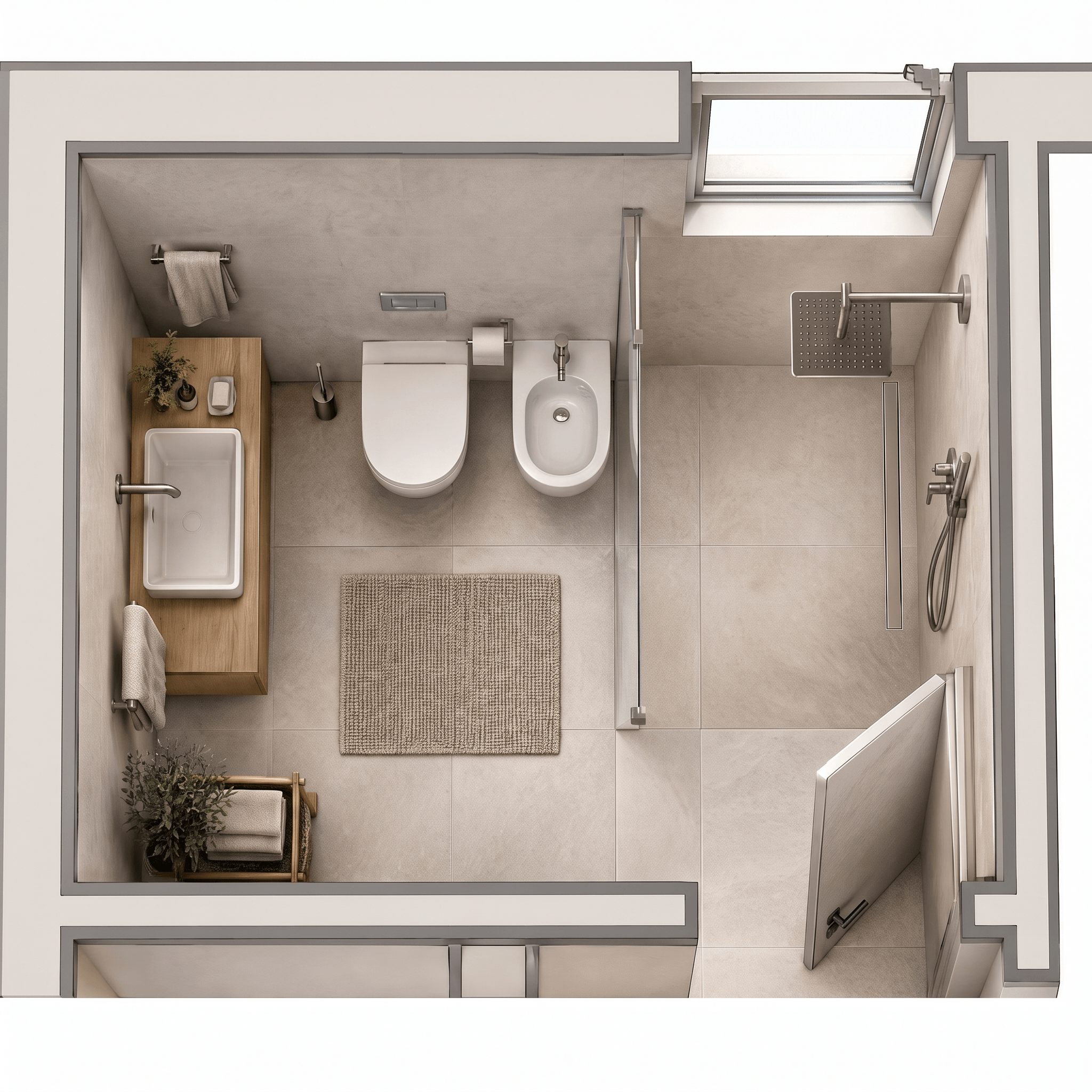 Minimalism Oturma Odası design — interior photo by GenRoom AI