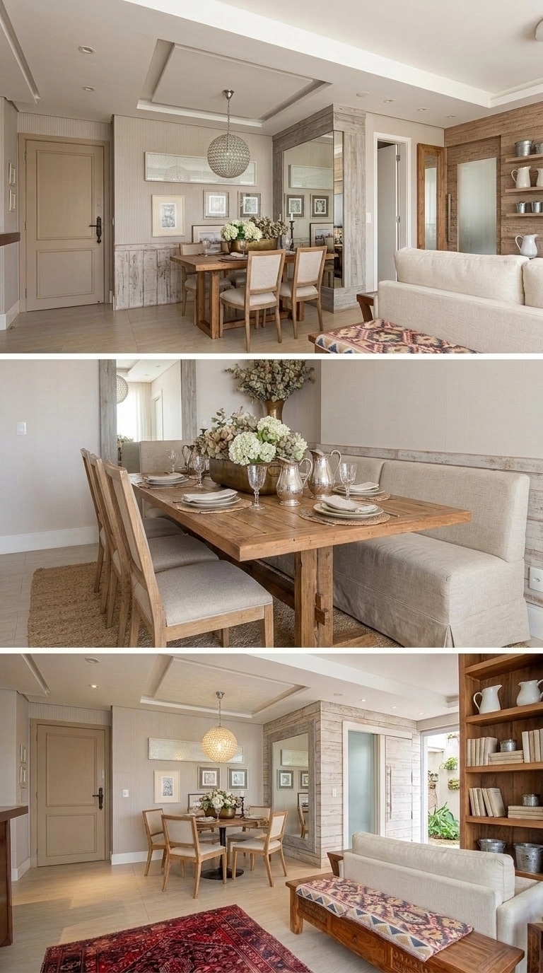 Interior design in Modern Farmhouse style — dining_room by GenRoom AI