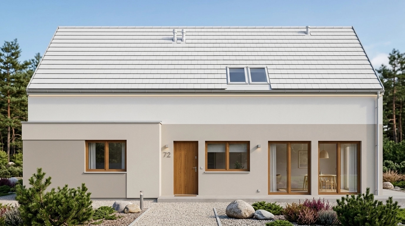 Scandinavian Facade Facade design — facade photo by GenRoom AI