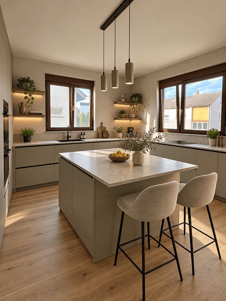 Contemporary Kitchen design — interior photo by GenRoom AI