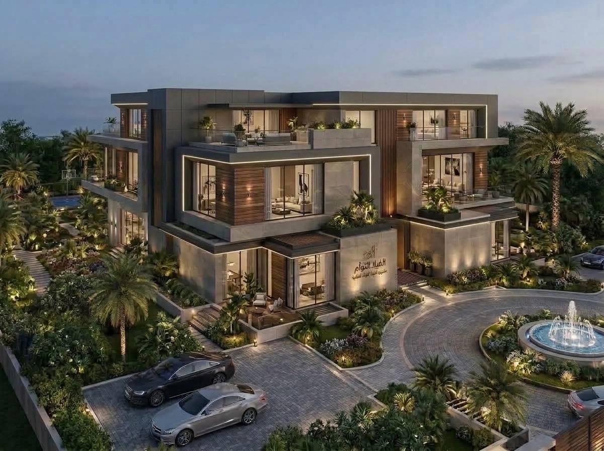 Contemporary Facade Facade design — facade photo by GenRoom AI