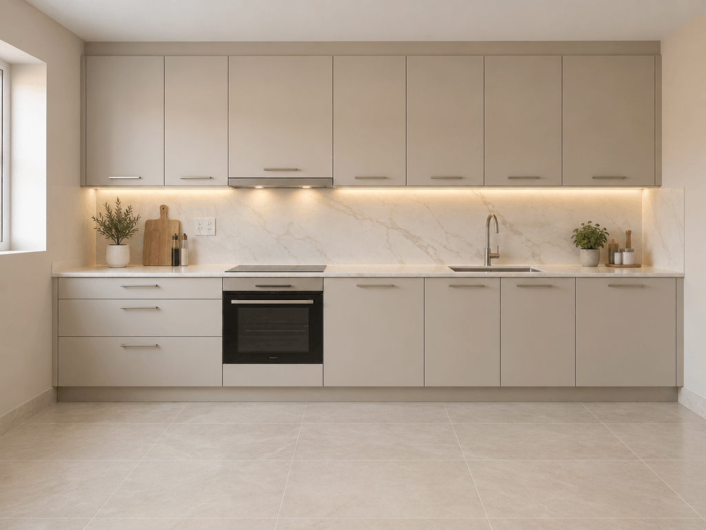 Kitchen interior in no_style style — photo by GenRoom AI