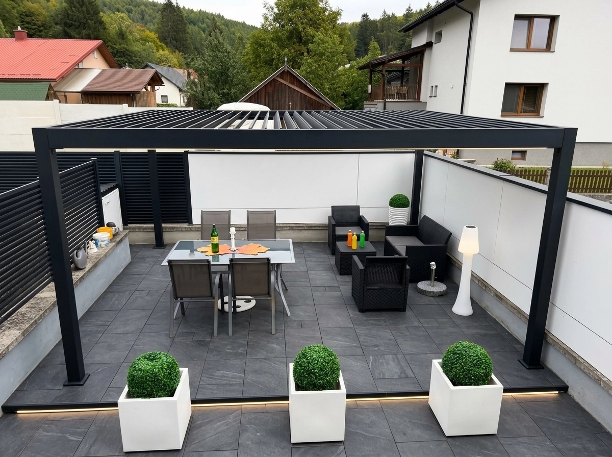 Yard design in no_style style — photo by GenRoom AI