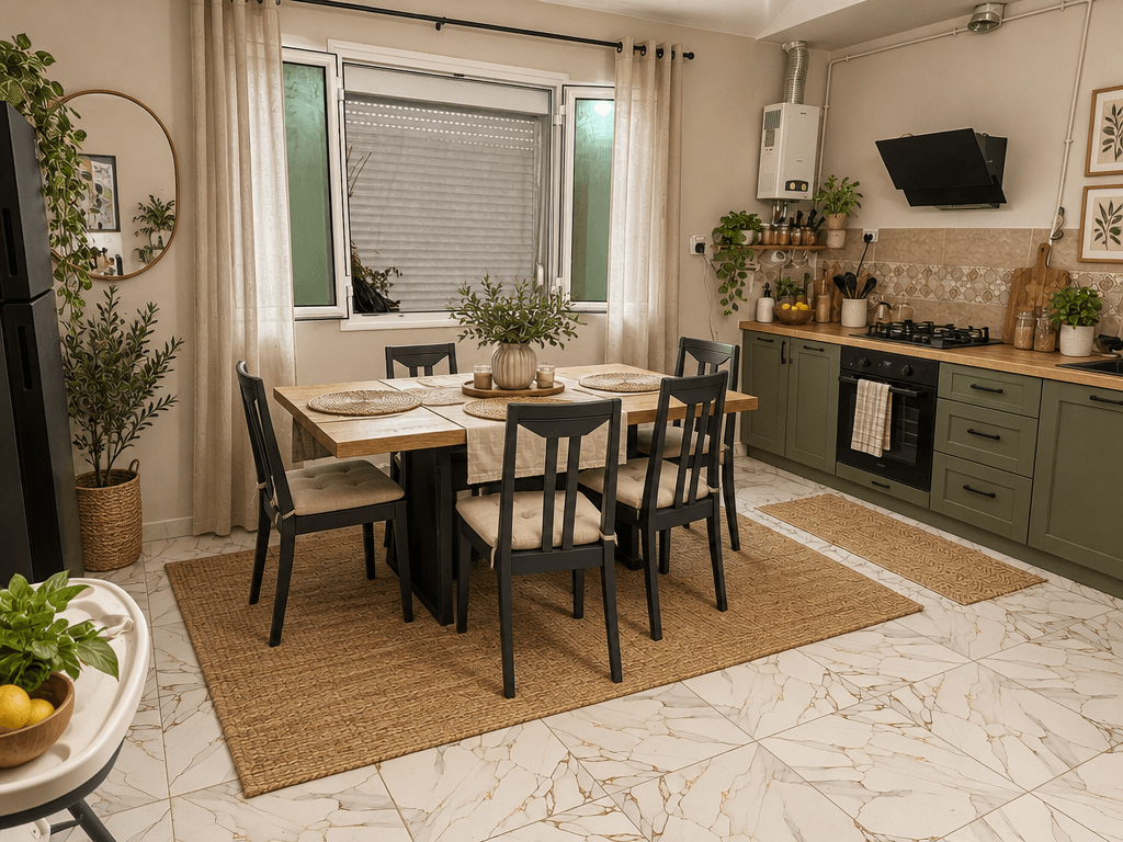 Minimalism Kitchen design — interior photo by GenRoom AI