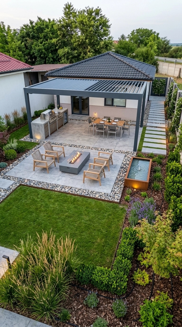 Contemporary Yard Yard design — yard photo by GenRoom AI