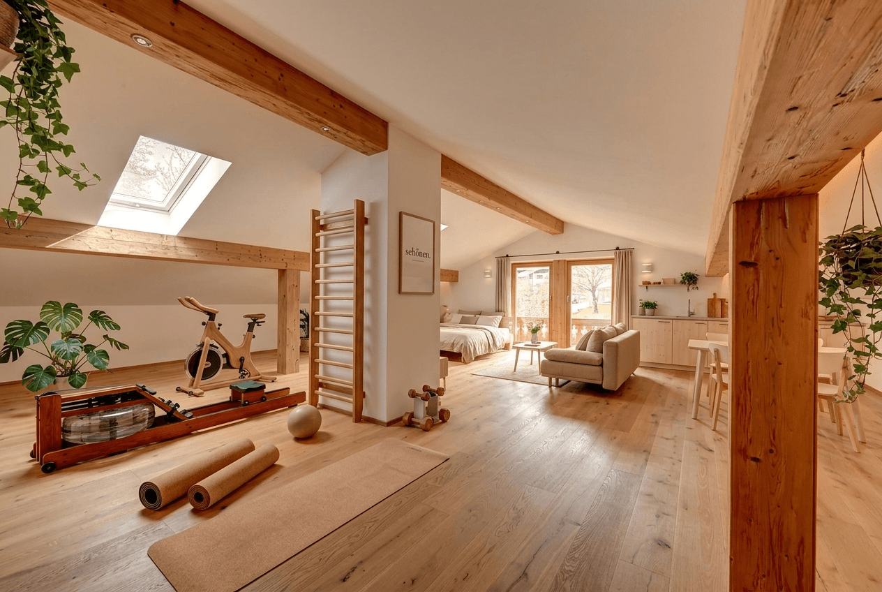 Diseño de interiores en estilo Scandinavian — studio por GenRoom AI