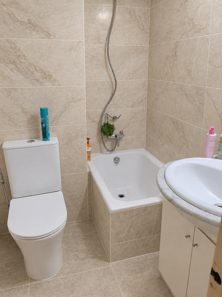 Bathroom interior in no_style style — photo by GenRoom AI