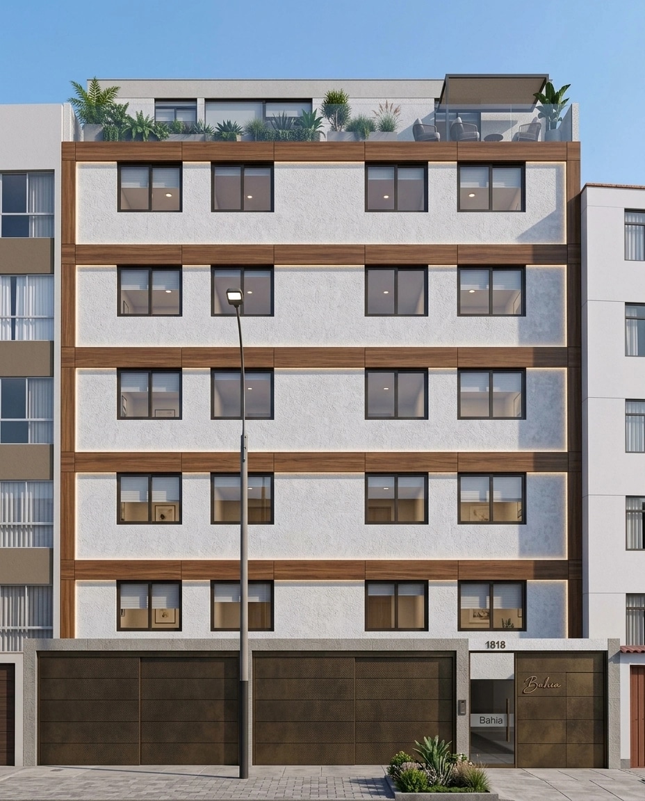 Contemporary Facade Facade design — facade photo by GenRoom AI