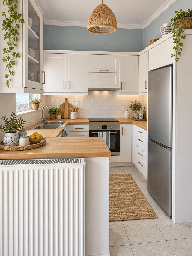 Coastal / Hamptons Kitchen design — interior photo by GenRoom AI