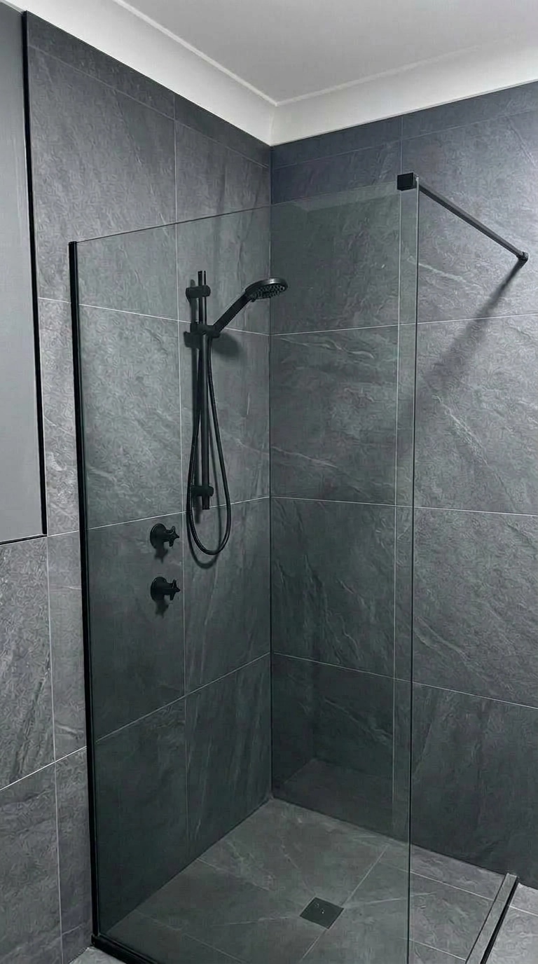 Bathroom interior in no_style style — photo by GenRoom AI