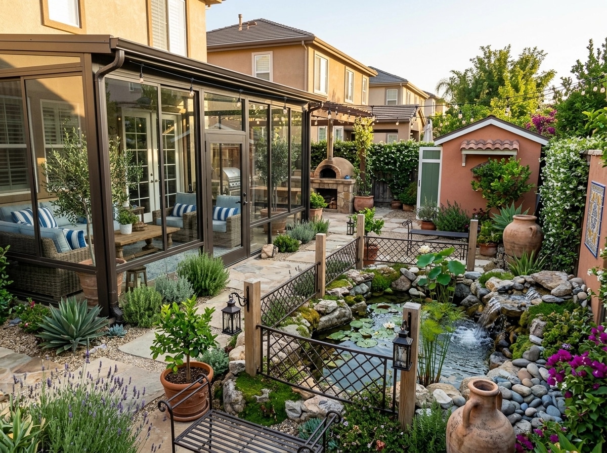Mediterranean Yard Yard design — yard photo by GenRoom AI
