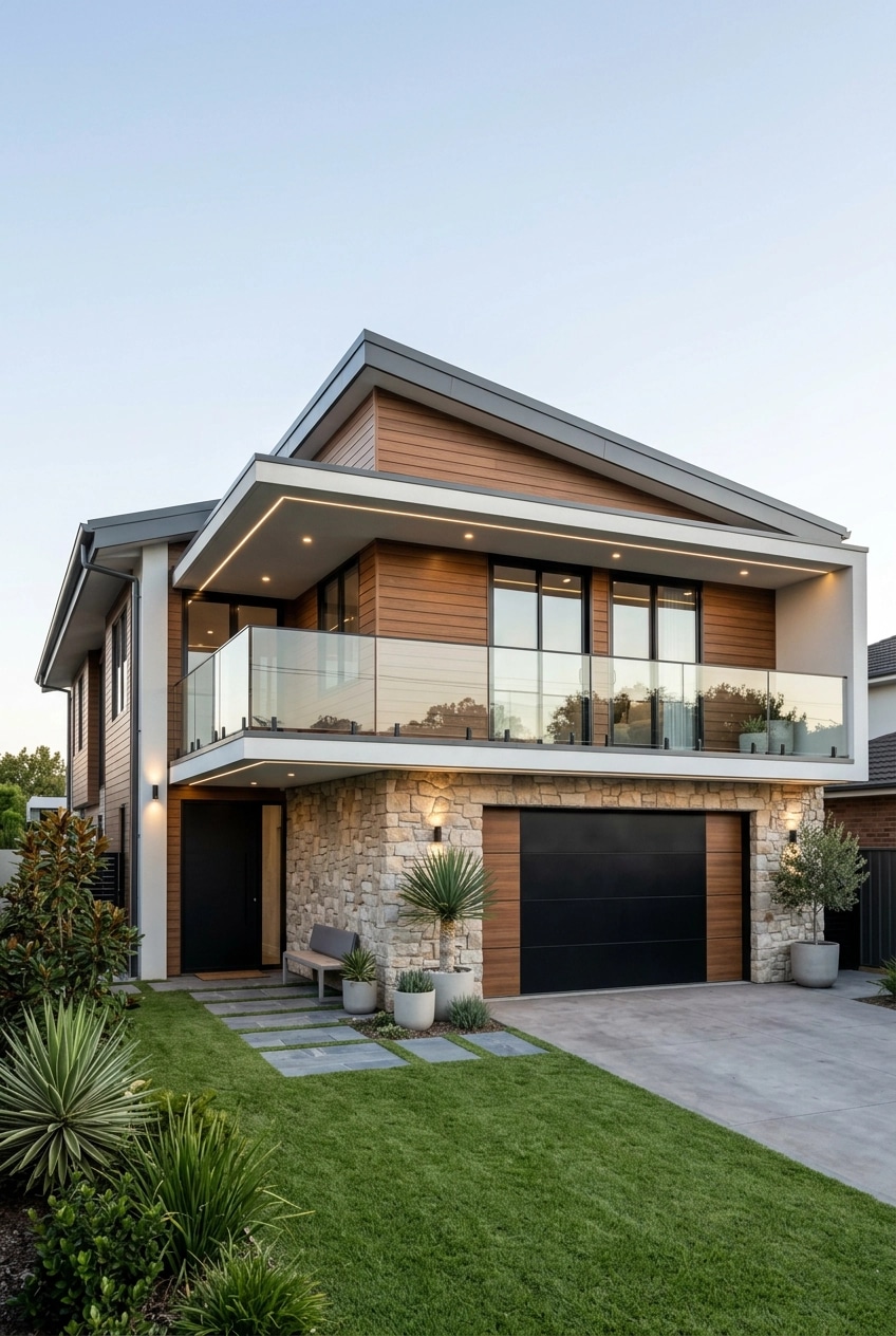 Contemporary Facade Facade design — facade photo by GenRoom AI