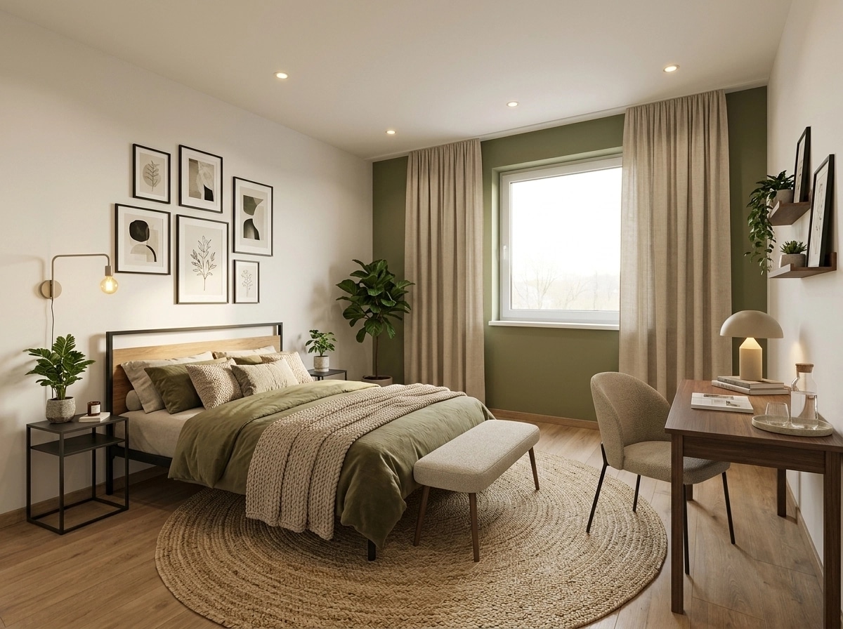Contemporary Yatak Odası design — interior photo by GenRoom AI