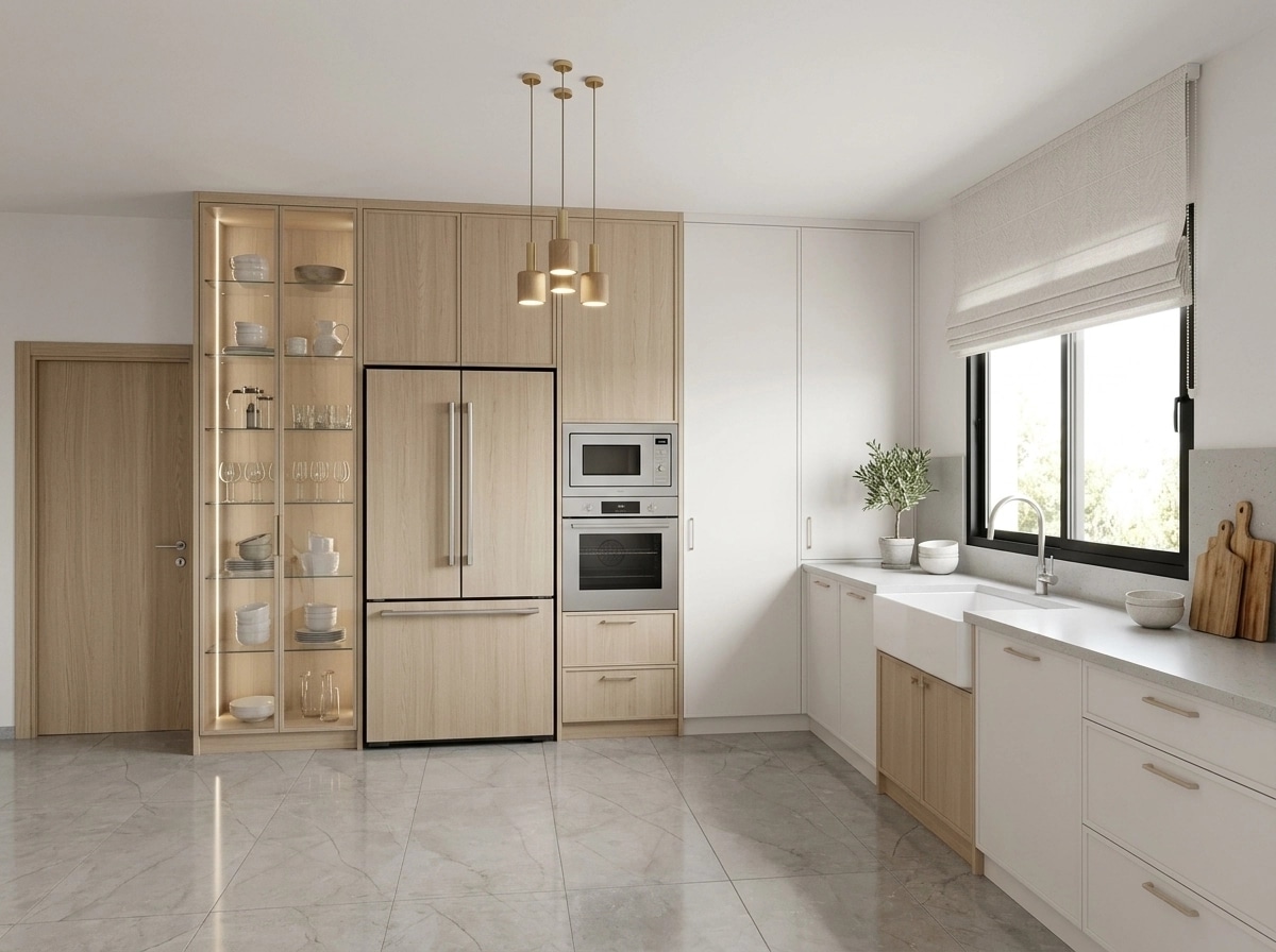 Interior design in Scandinavian style — Kitchen by GenRoom AI
