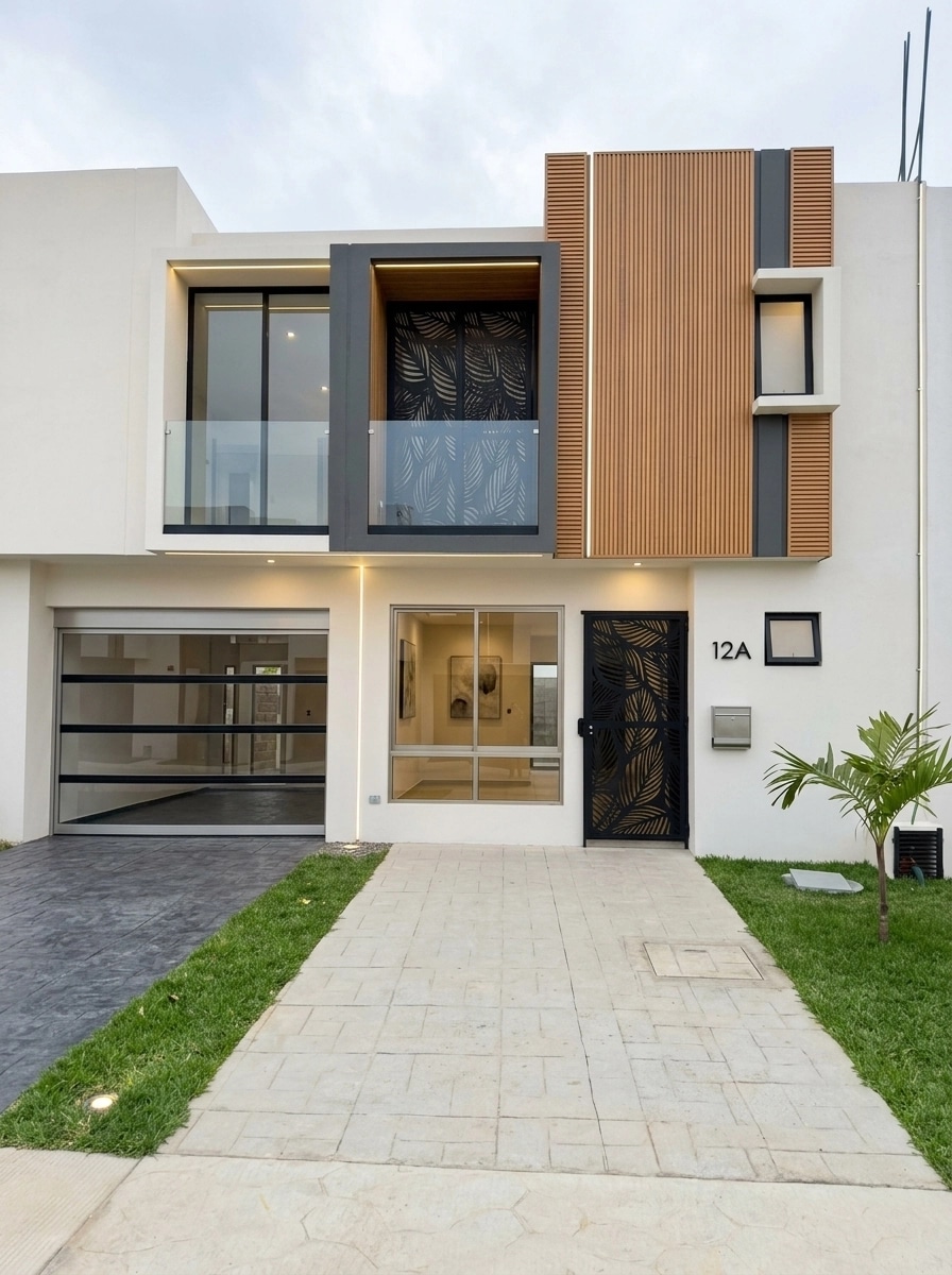 Facade design in Contemporary Facade style — Facade by GenRoom AI