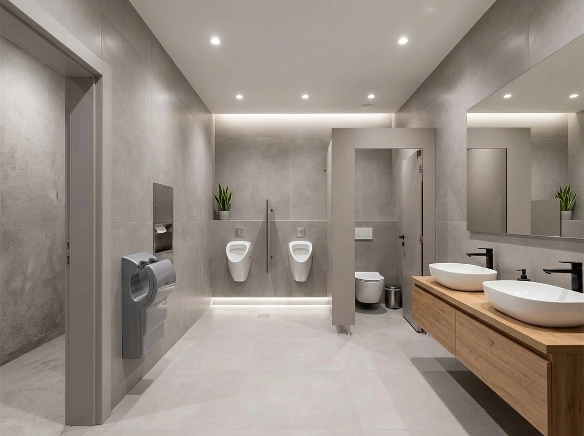 Minimalism Bathroom design — interior photo by GenRoom AI