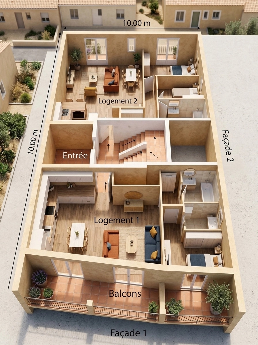 Interior design in Mediterranean style — other by GenRoom AI
