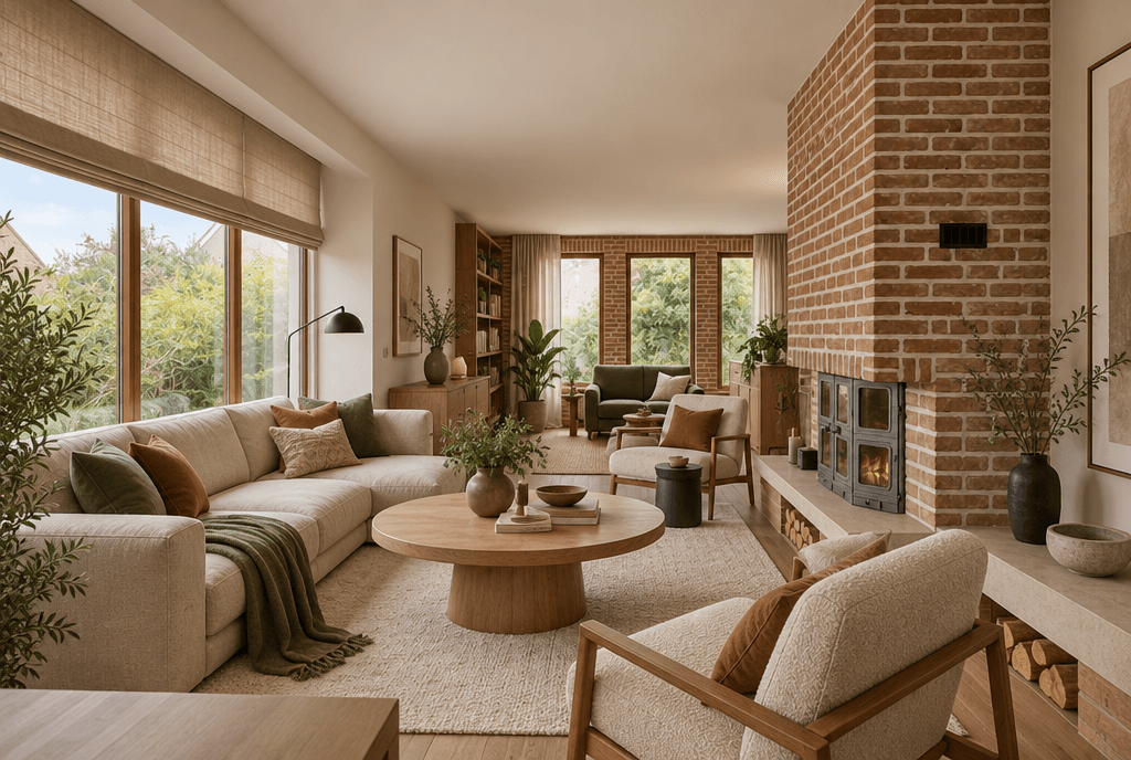 Interior design in Contemporary style — Living Room by GenRoom AI