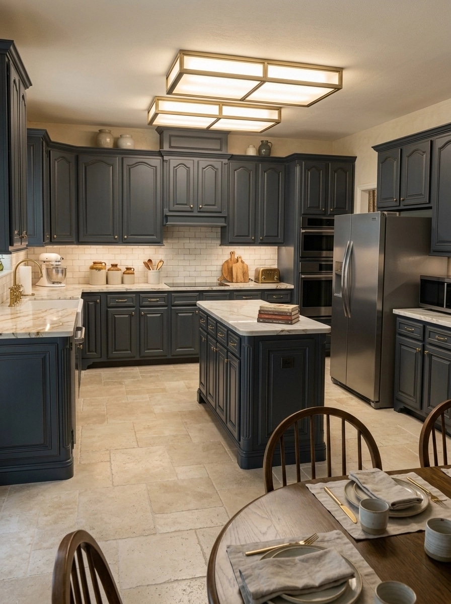 Kitchen interior in Classic style — photo by GenRoom AI