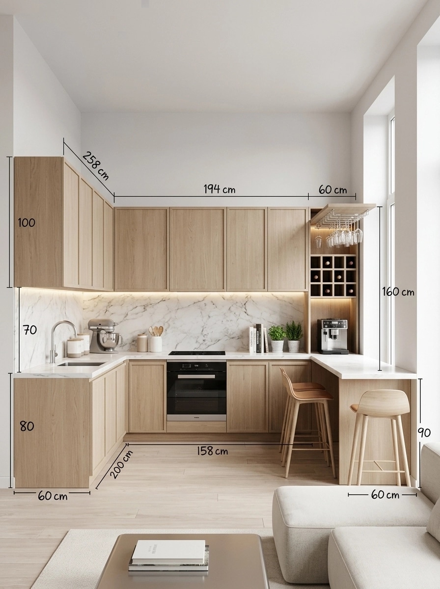 Scandinavian Living Room design — interior photo by GenRoom AI