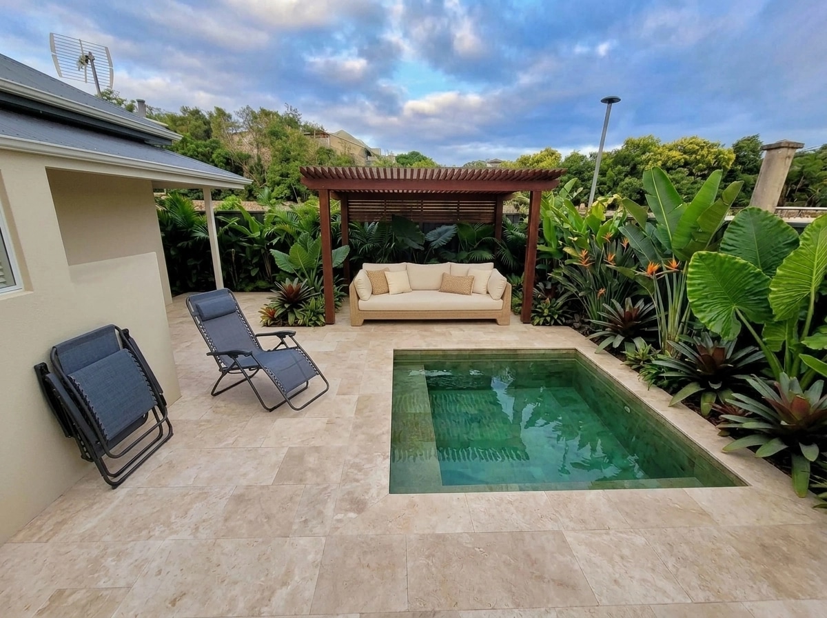Yard design in no_style style — photo by GenRoom AI