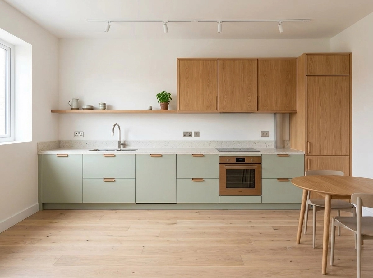 Interior design in Scandinavian style — Kitchen by GenRoom AI
