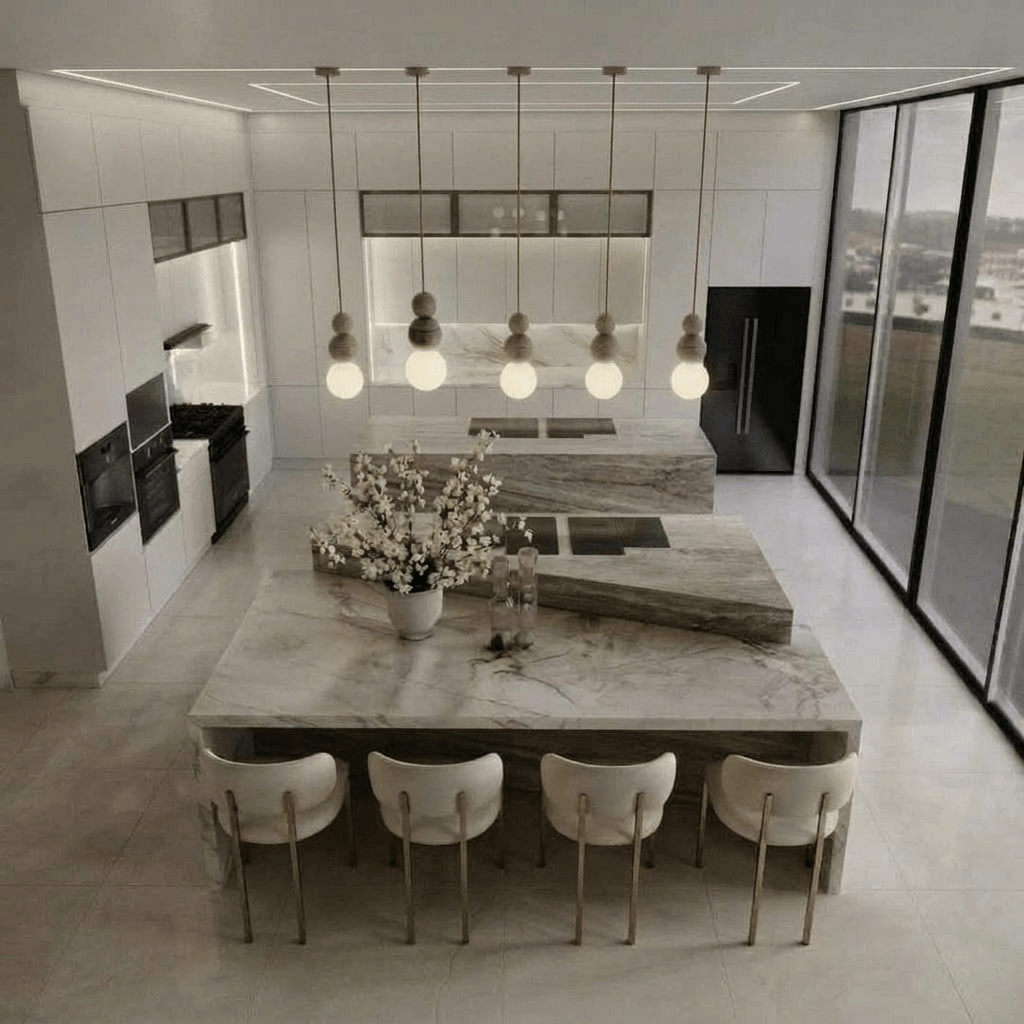 Kitchen interior in no_style style — photo by GenRoom AI