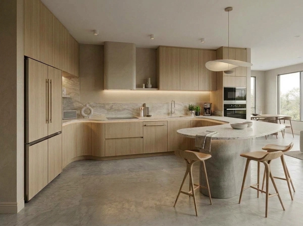 Contemporary Kitchen design — interior photo by GenRoom AI