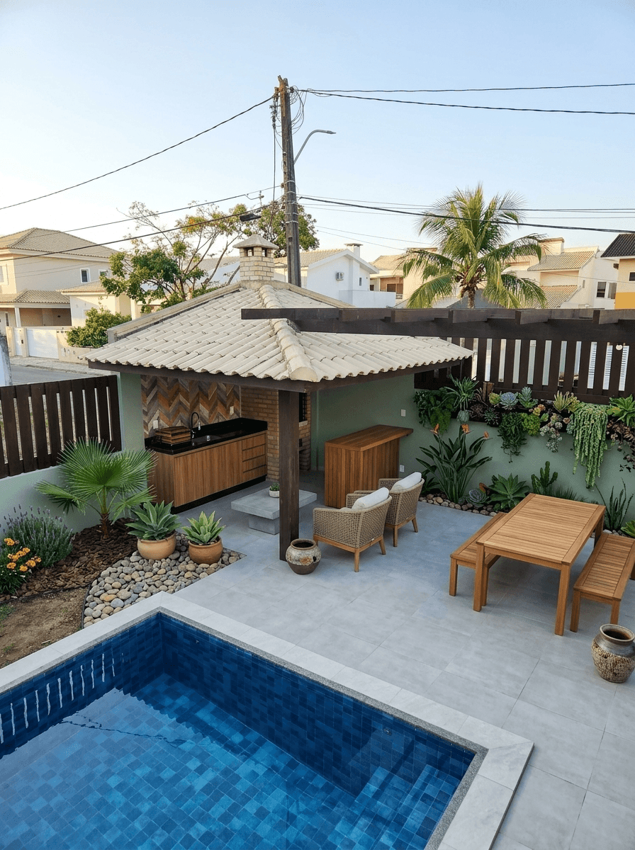 Yard design in no_style style — photo by GenRoom AI