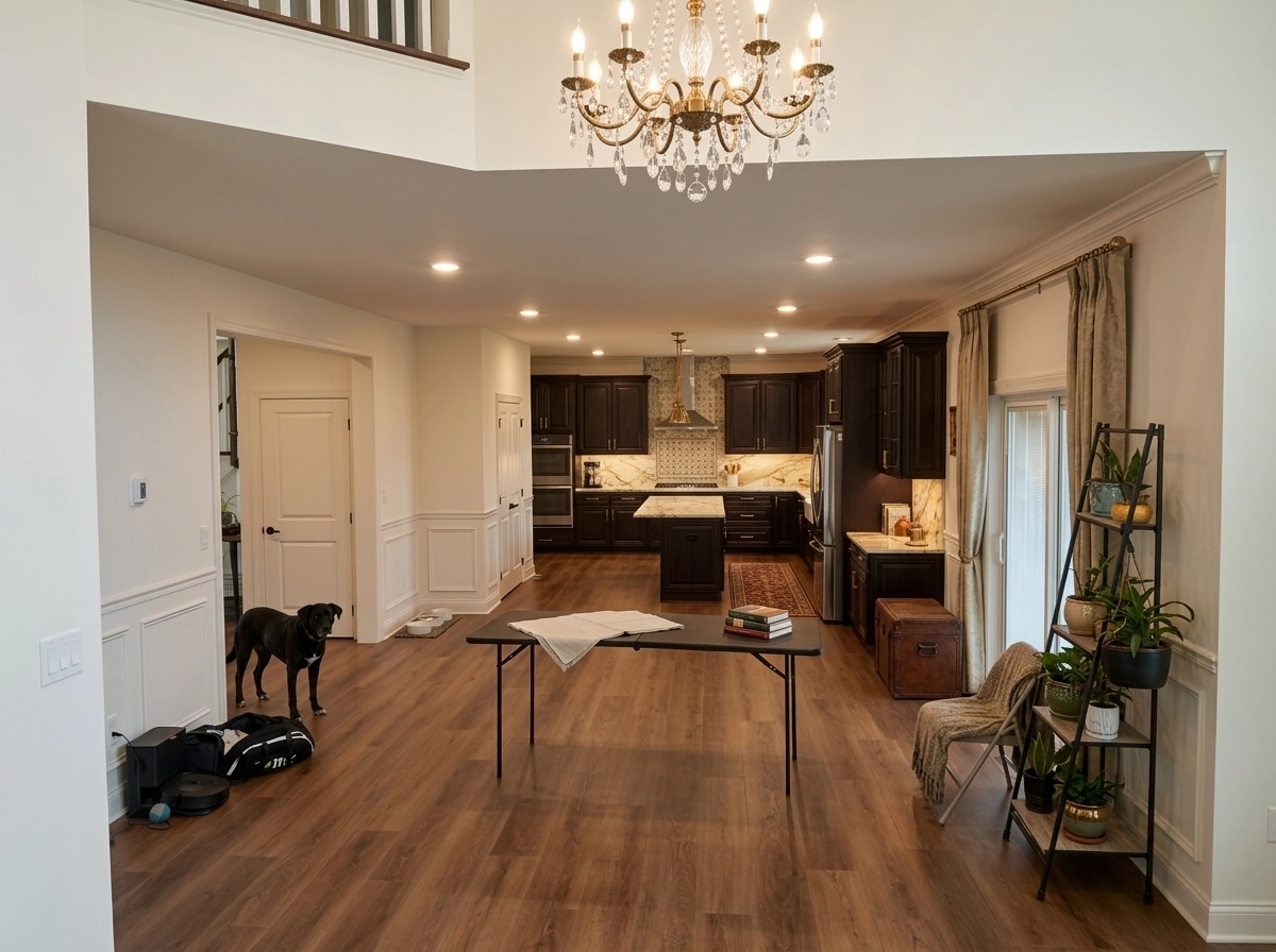 Interior design in Classic style — Kitchen by GenRoom AI