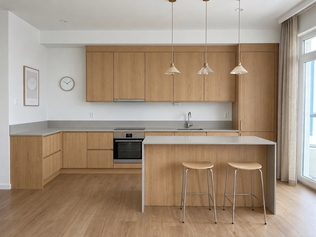Interior design in Scandinavian style — Kitchen by GenRoom AI