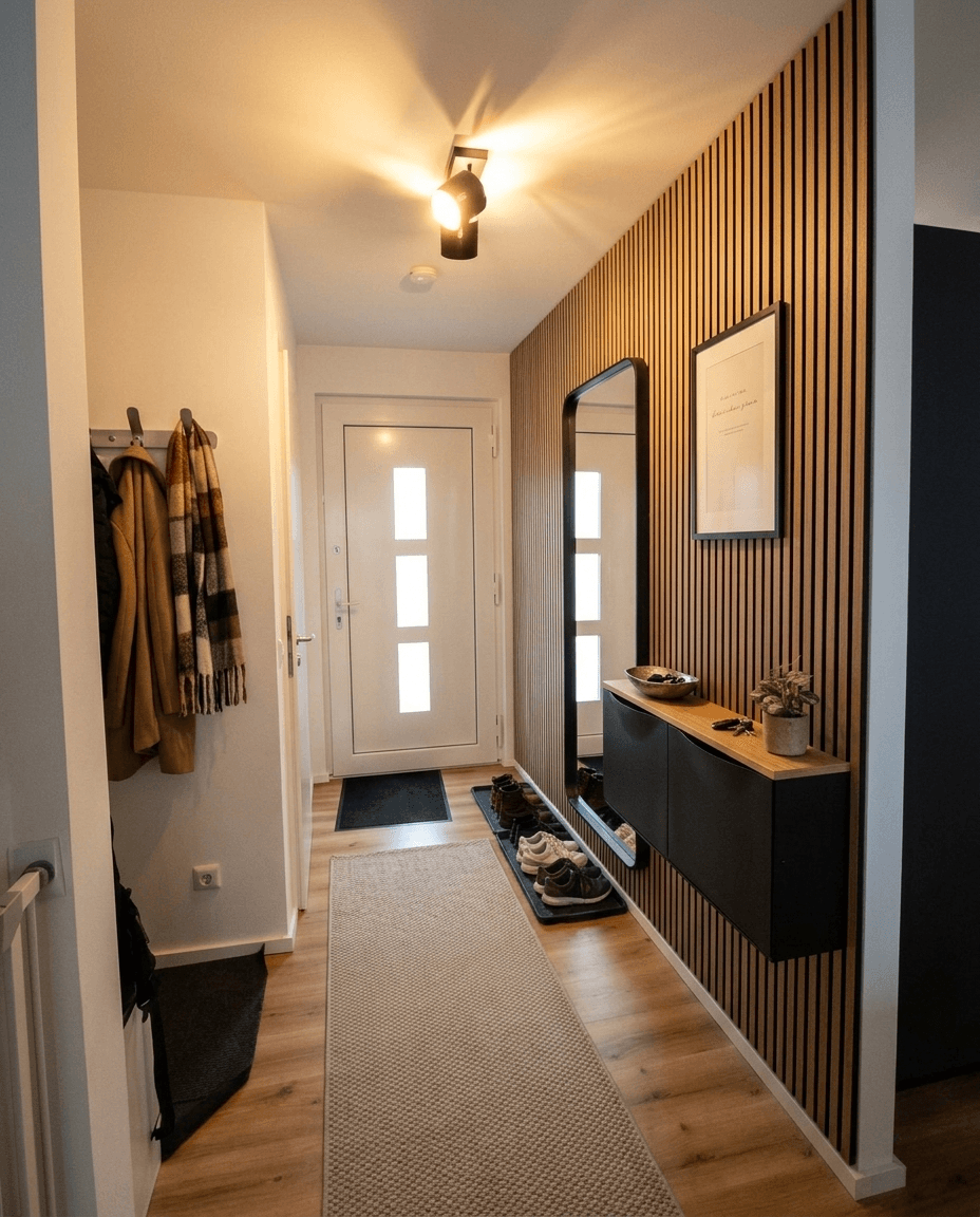 Hallway interior in no_style style — photo by GenRoom AI