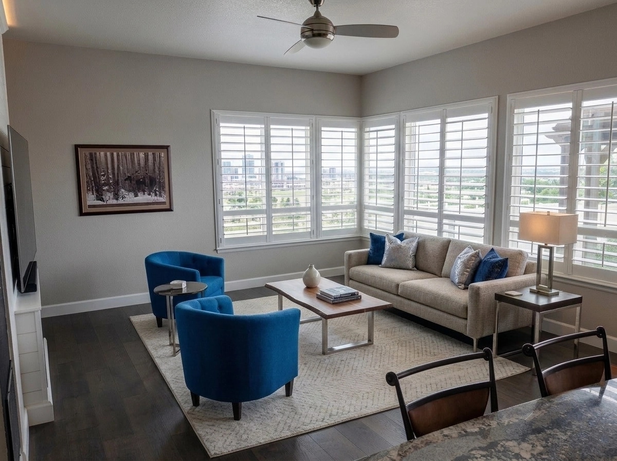 Interior design in Contemporary style — Living Room by GenRoom AI