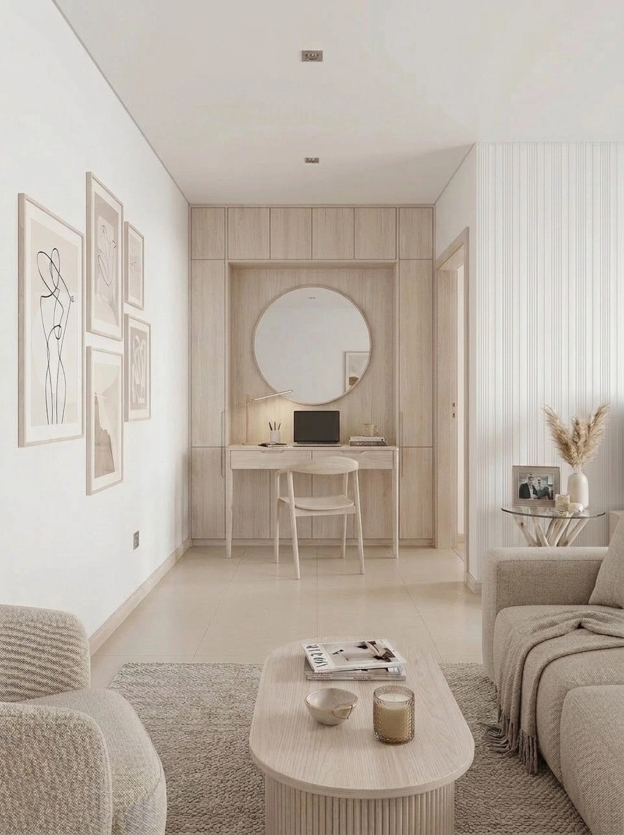 Scandinavian Living Room design — interior photo by GenRoom AI