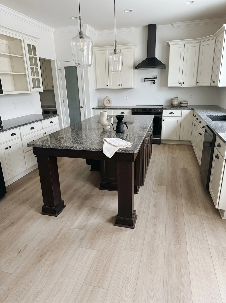 Minimalism Kitchen design — interior photo by GenRoom AI