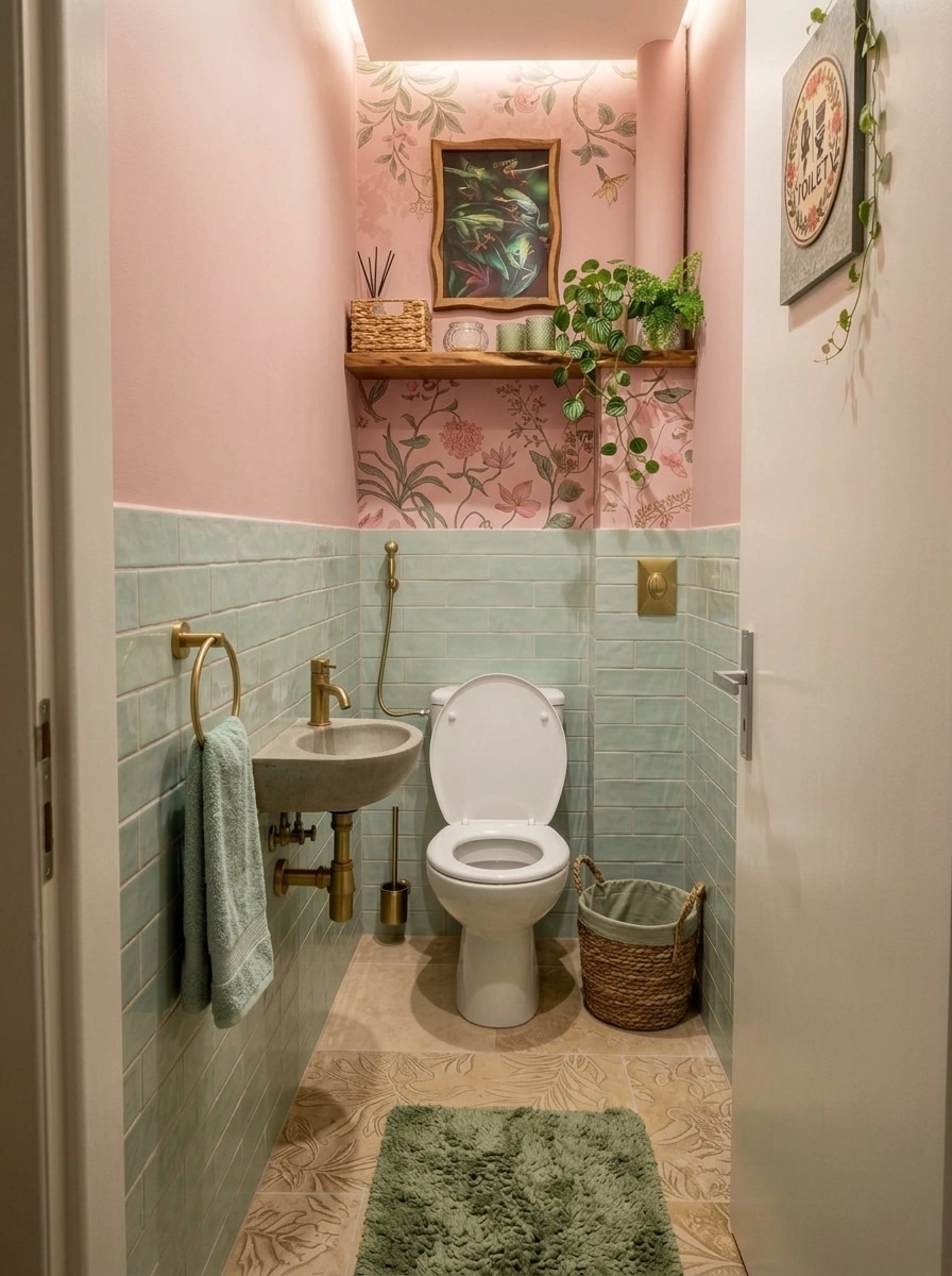 Interior design in Biophilic style — Bathroom by GenRoom AI