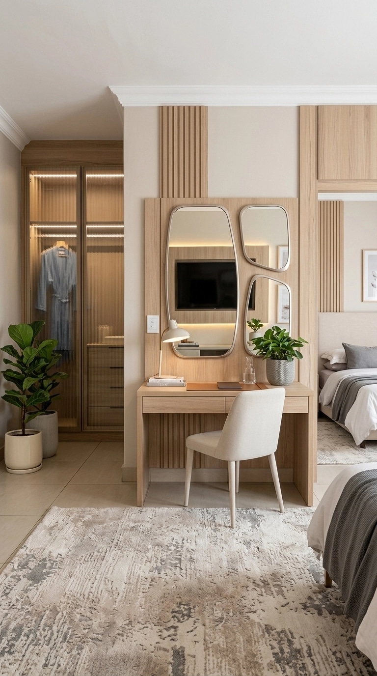 Interior design in Scandinavian style — Bedroom by GenRoom AI