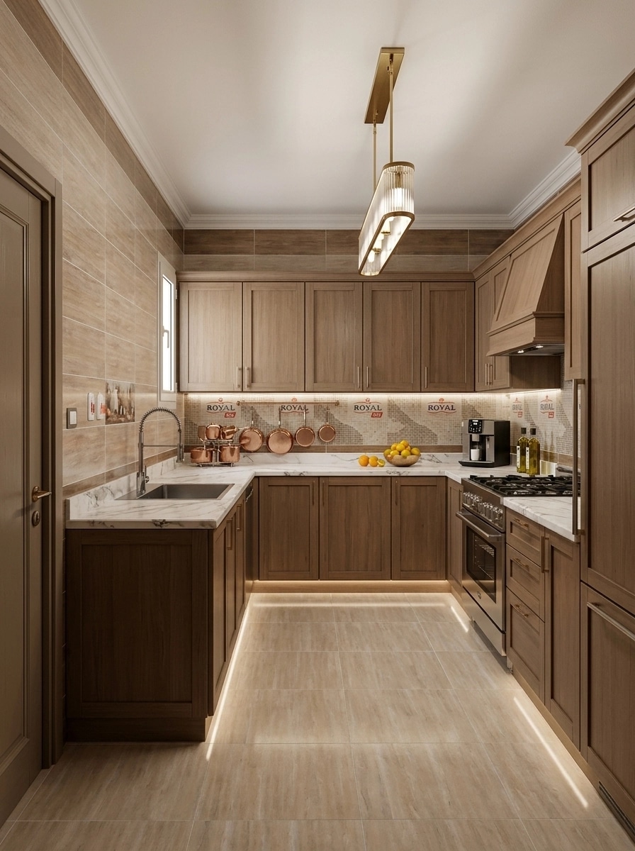 Kitchen interior in no_style style — photo by GenRoom AI