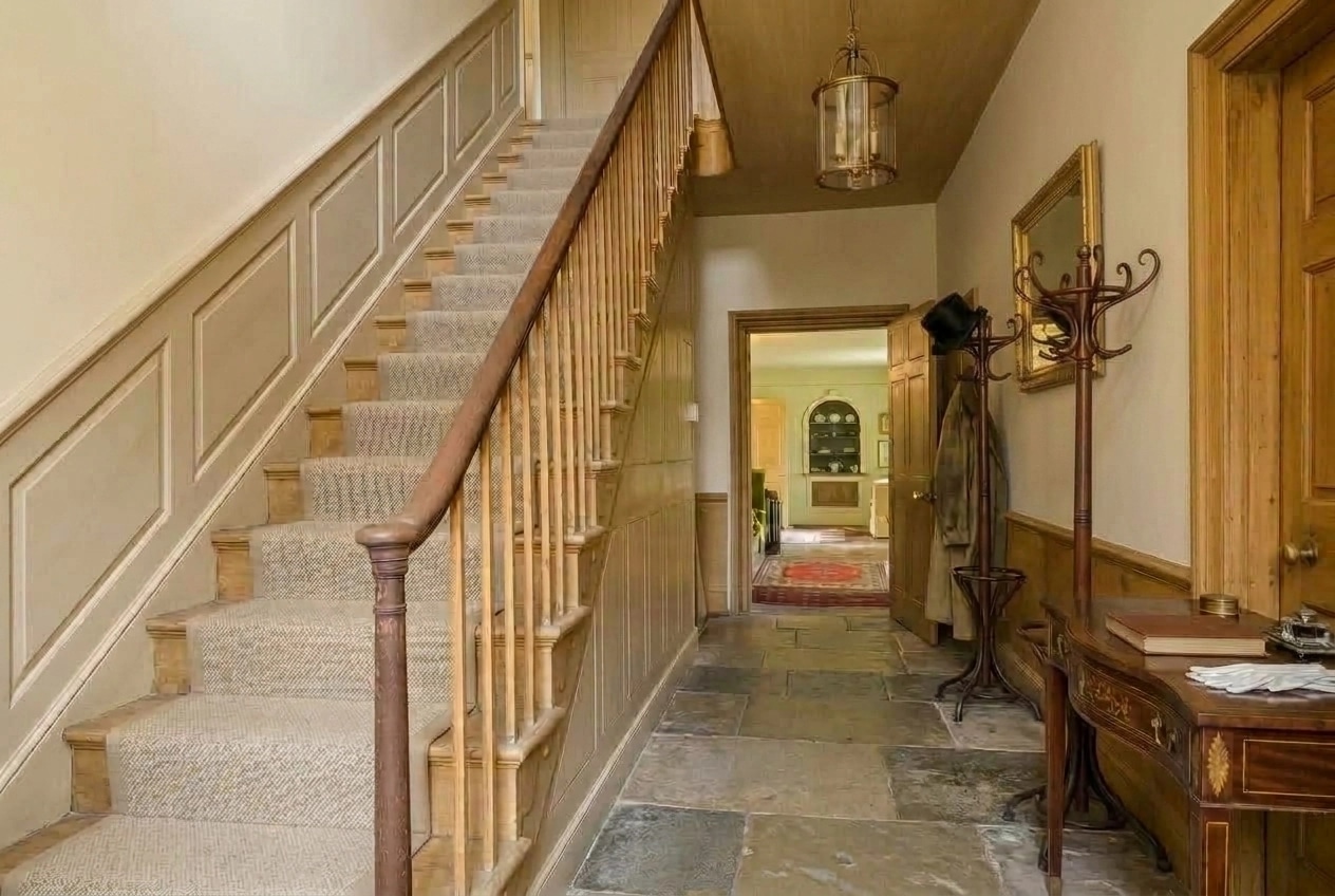 British Hallway design — interior photo by GenRoom AI