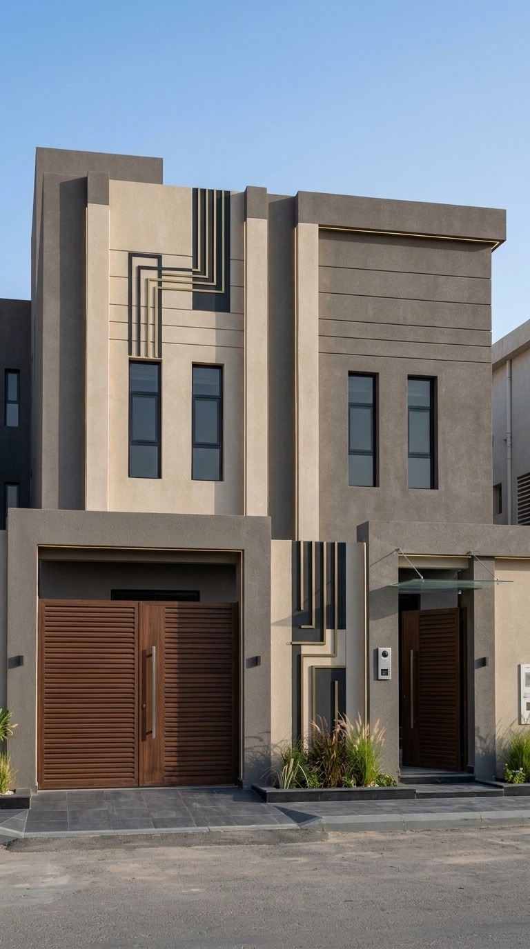 Contemporary Facade Facade design — facade photo by GenRoom AI