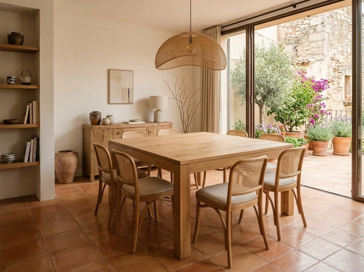 Interior design in Japandi style — dining_room by GenRoom AI