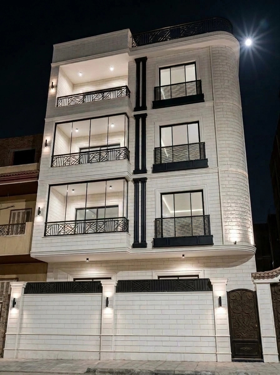 Facade design in Minimalist Facade style — Facade by GenRoom AI
