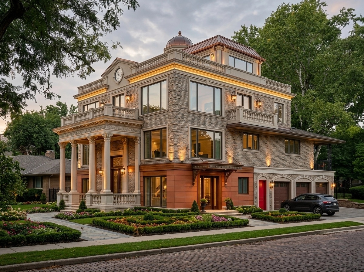 Classic Facade Facade design — facade photo by GenRoom AI