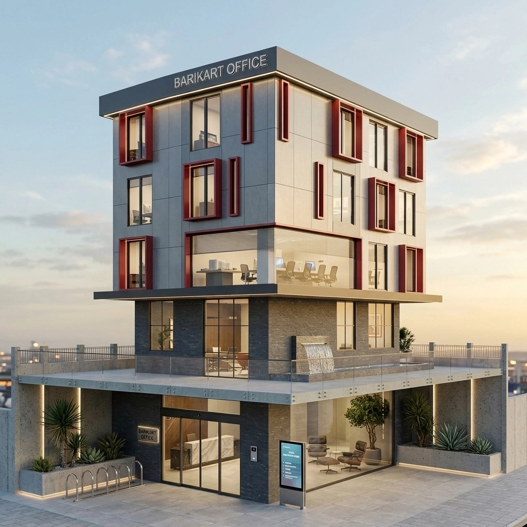 Contemporary Facade Facade design — facade photo by GenRoom AI