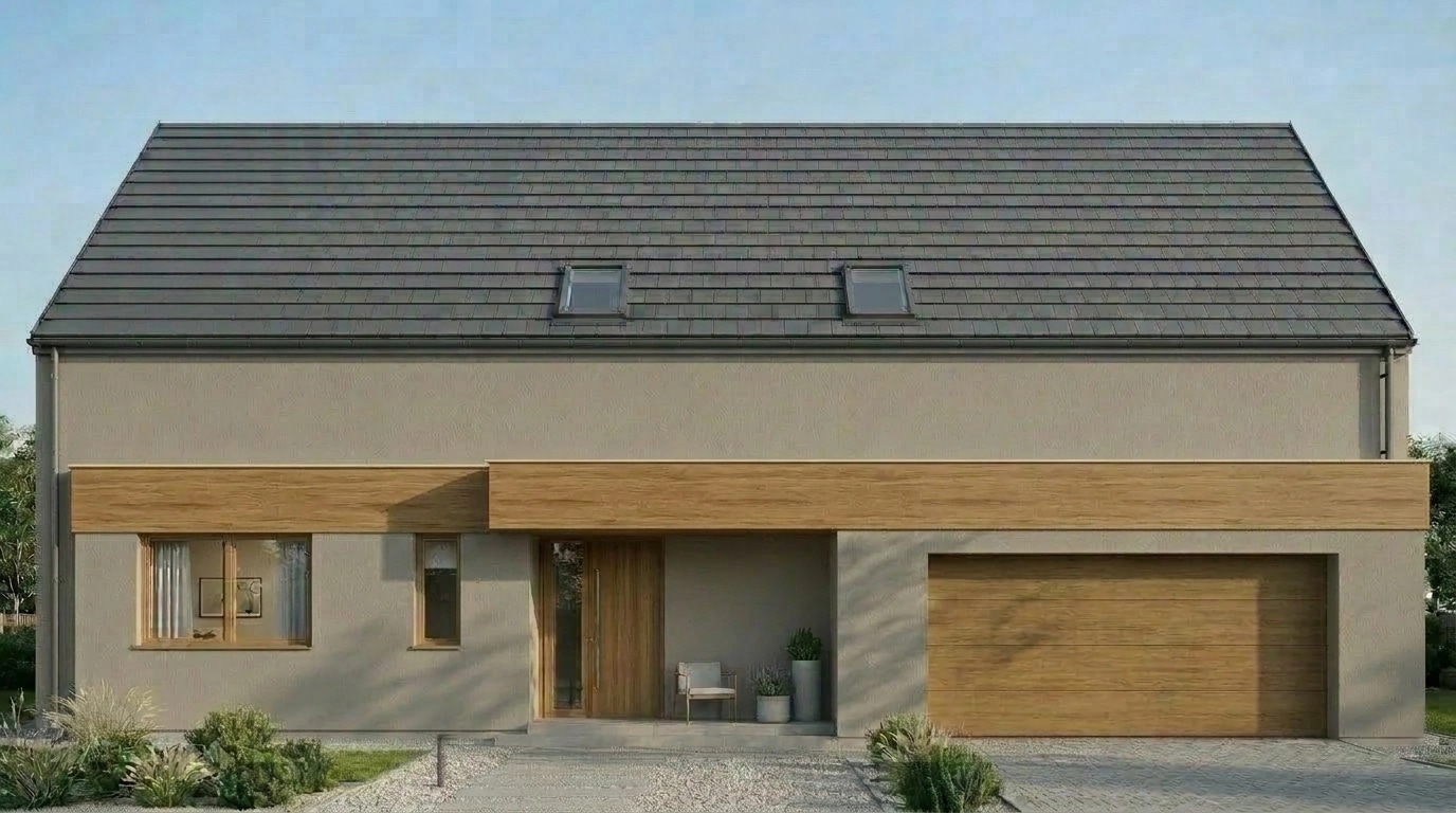 Scandinavian Facade Facade design — facade photo by GenRoom AI