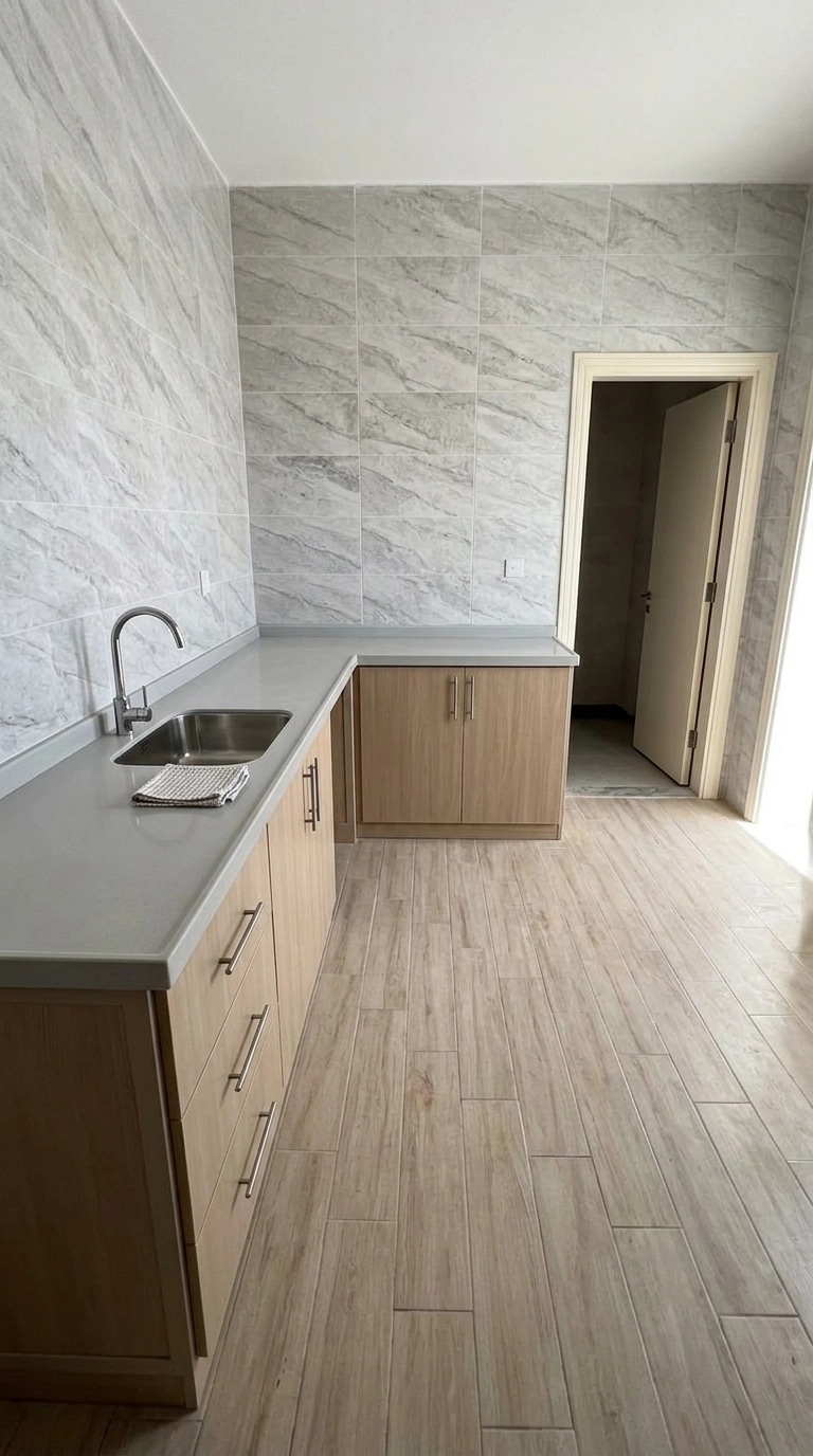 Kitchen interior in no_style style — photo by GenRoom AI