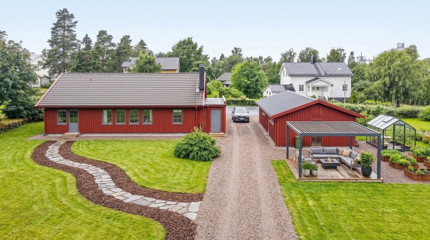 Scandinavian Facade Facade design — facade photo by GenRoom AI