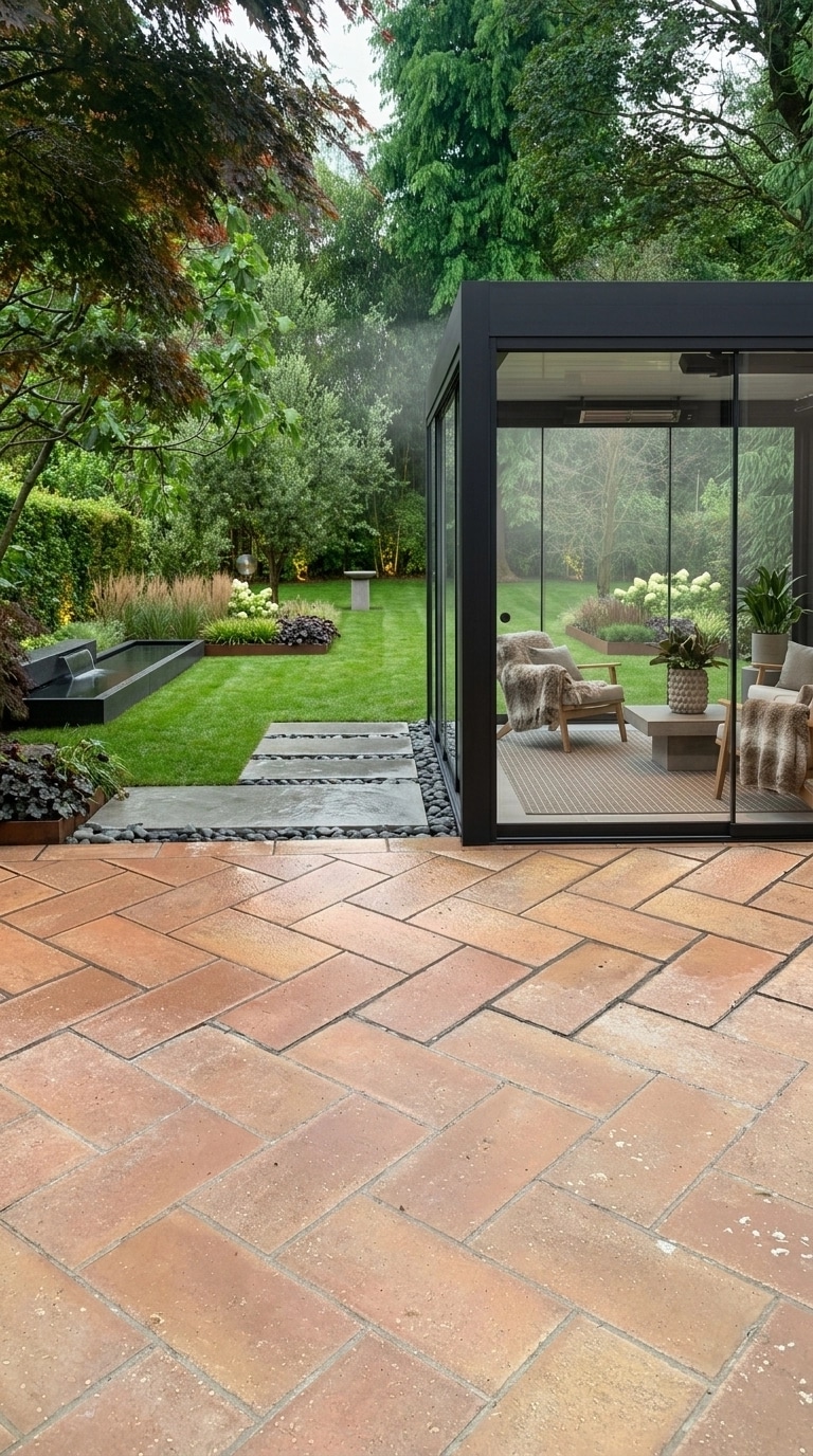 Landscape design in Contemporary Yard style — Yard by GenRoom AI