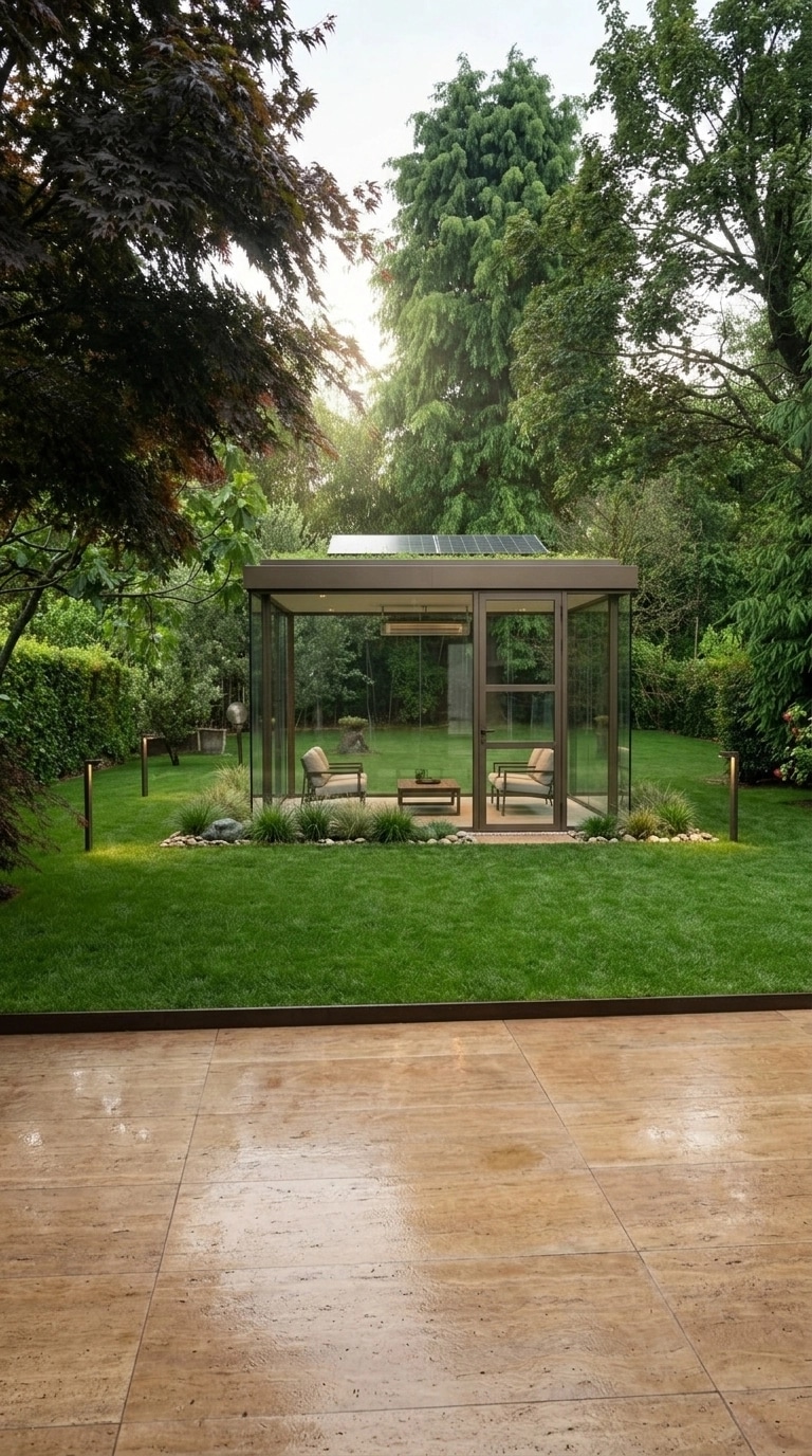 Landscape design in Minimalist Yard style — Yard by GenRoom AI
