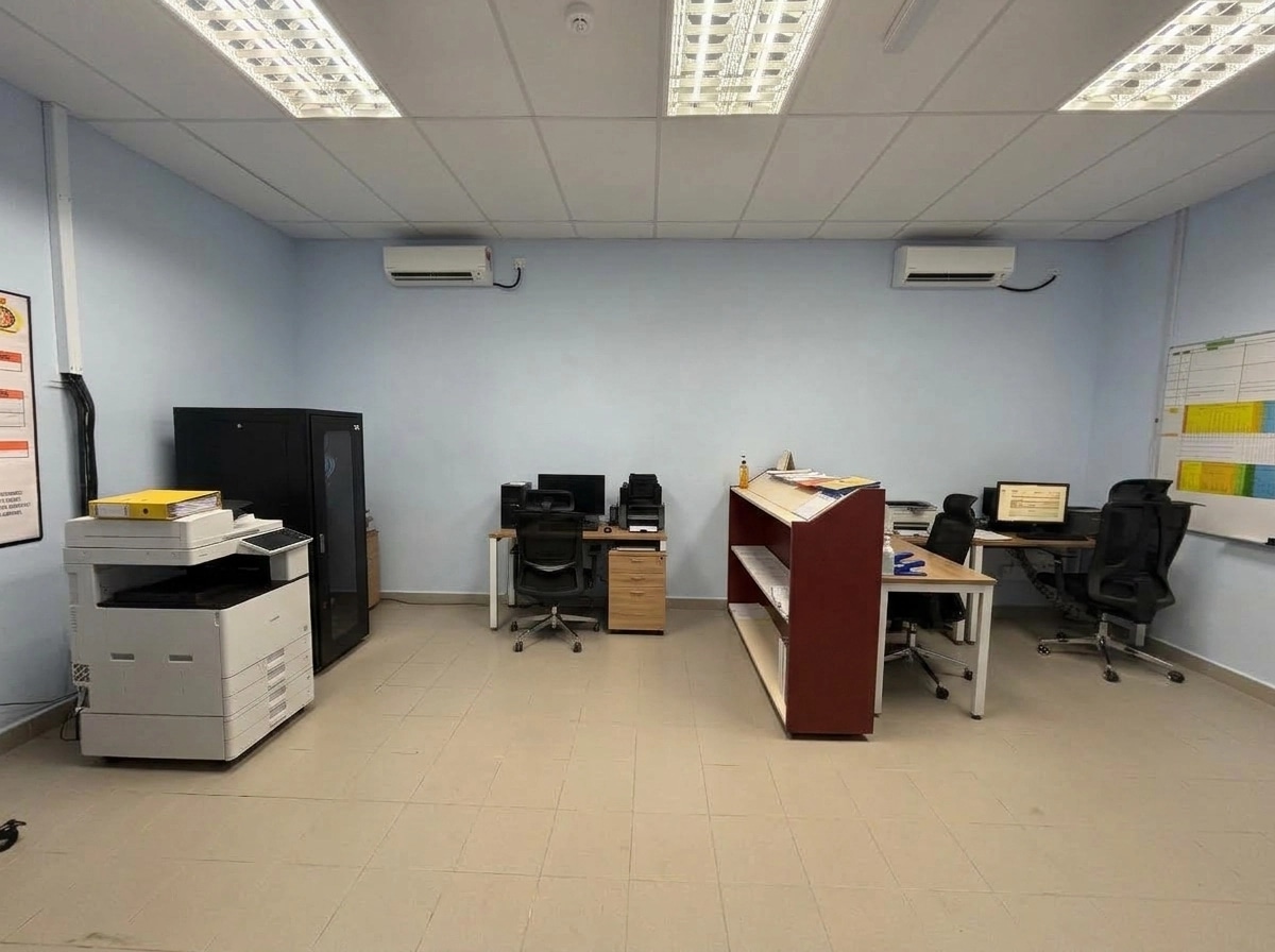 Office interior in no_style style — photo by GenRoom AI
